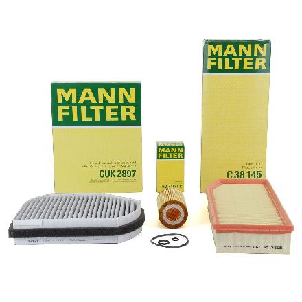 MANN Filterset 3-tlg MERCEDES E-Klasse W210 S210 E200/220/270CDI OM611 OM612