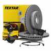 TEXTAR Bremsscheiben + Bremsbel&auml;ge + Wako BMW 5er F07 Gran Turismo hinten