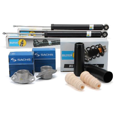 SACHS Federbeinstützlager 802 535 BILSTEIN Staubschutzsatz, Stoßdämpfer 11-115755 + Stoßdämpfer 19-068633