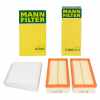 MANN-FILTER Luftfilter C 3698/3-2 + Filter, Innenraumluft CU 3461 Bild MANN-FILTER Luftfilter C 3698/3-2 + Filter, Innenraumluft CU 3461