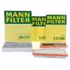 MANN-FILTER Luftfilter C 25 004 + Filter, Innenraumluft CUK 3172 + Luftfilter C 27 006 Bild MANN-FILTER Luftfilter C 25 004 + Filter, Innenraumluft CUK 3172 + Luftfilter C 27 006
