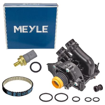 DAYCO Zahnriemen 941024 MEYLE Wasserpumpe, Motorkühlung 113 220 0034 + Sensor, Kühlmitteltemperatur 100 919 0032