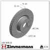 ZIMMERMANN Bremsscheiben + Beläge + Wako MERCEDES W220 C216 500 600 55AMG vorne Bild ZIMMERMANN Bremsscheiben + Beläge + Wako MERCEDES W220 C216 500 600 55AMG vorne