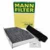 MANN Innenraumfilter Aktivkohle + Abdeckung VW Golf 5 6 Passat B6 B7 Tiguan AUDI A3 8P Bild MANN Innenraumfilter Aktivkohle + Abdeckung VW Golf 5 6 Passat B6 B7 Tiguan AUDI A3 8P