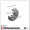 QUICK BRAKE Zubehörsatz, Bremsbacken 105-0794 ZIMMERMANN Bremsbackensatz 10990.119.0 + Bremstrommel 250.1770.00 Bild QUICK BRAKE Zubehörsatz, Bremsbacken 105-0794 ZIMMERMANN Bremsbackensatz 10990.119.0 + Bremstrommel 250.1770.00