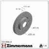 ZIMMERMANN Bremsscheibe 320.3806.52 + Bremsbelagsatz, Scheibenbremse 23966.165.1 Bild ZIMMERMANN Bremsscheibe 320.3806.52 + Bremsbelagsatz, Scheibenbremse 23966.165.1