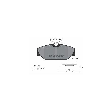 TEXTAR Bremsscheibe 92254603 + Bremsbelagsatz, Scheibenbremse 2317203 Bild TEXTAR Bremsscheibe 92254603 + Bremsbelagsatz, Scheibenbremse 2317203