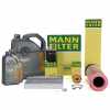 MANN Filterset 4-tlg + 7L ORIGINAL 5W30 Motoröl MERCEDES W211 E200/220CDI OM646 136/170 PS Bild MANN Filterset 4-tlg + 7L ORIGINAL 5W30 Motoröl MERCEDES W211 E200/220CDI OM646 136/170 PS