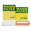 MANN-FILTER Luftfilter C 21 005 + Filter, Innenraumluft CU 2243 Bild MANN-FILTER Luftfilter C 21 005 + Filter, Innenraumluft CU 2243