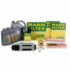 MANN Filterset 4-tlg + 8L ORIGINAL 5W30 Motoröl MERCEDES GLK X204 320CDI 4-matic OM642 Bild MANN Filterset 4-tlg + 8L ORIGINAL 5W30 Motoröl MERCEDES GLK X204 320CDI 4-matic OM642