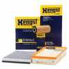 HENGST FILTER Luftfilter E732L + Filter, Innenraumluft E1910LC + Ölfilter E864H D184 Bild HENGST FILTER Luftfilter E732L + Filter, Innenraumluft E1910LC + Ölfilter E864H D184