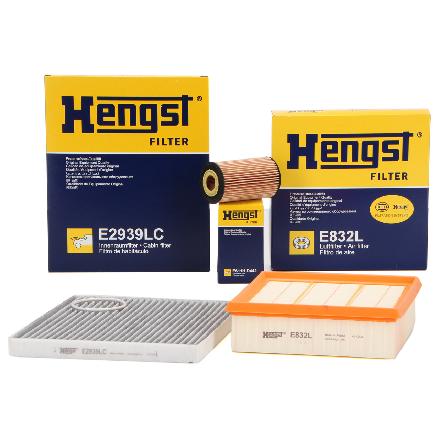 HENGST FILTER Filter, Innenraumluft E2939LC + Luftfilter E832L + Ölfilter E611H D442