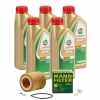 5 Liter CASTROL Edge Motoröl ÖL 5W30 M BMW Longlife-04 + MANN Ölfilter HU816x