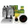 MANN Filterset 4-tlg + 7L ORIGINAL 0W30 Motoröl AUDI A4 B8 A5 8T 8F Q5 SQ5 8RB 3.0 TDI Bild MANN Filterset 4-tlg + 7L ORIGINAL 0W30 Motoröl AUDI A4 B8 A5 8T 8F Q5 SQ5 8RB 3.0 TDI