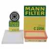 FEBI BILSTEIN Filter, Innenraumluft 09429 MANN-FILTER Luftfilter C 2256 + Ölfilter W 712/75