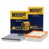 HENGST FILTER Filter, Innenraumluft E1910LC + Ölfilter E115H01 D208 + Luftfilter E587L Bild HENGST FILTER Filter, Innenraumluft E1910LC + Ölfilter E115H01 D208 + Luftfilter E587L