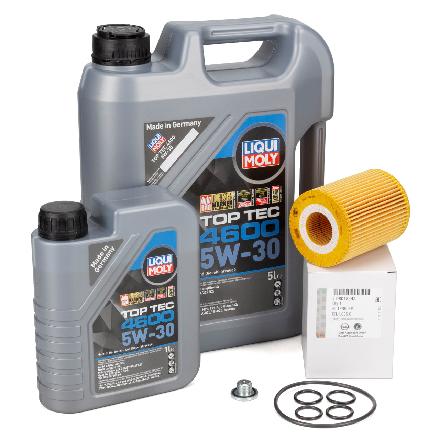 6L LIQUI MOLY 5W-30 Motoröl + ORIGINAL Ölfilter OPEL Astra H J Mokka / X Zafira B 1.7 CDTI