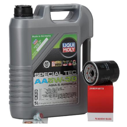 5L LIQUI MOLY Motoröl Öl SPECIAL TEC AA 5W30 5W-30 + HERTH+BUSS Ölfilter HONDA 1.2-2.4