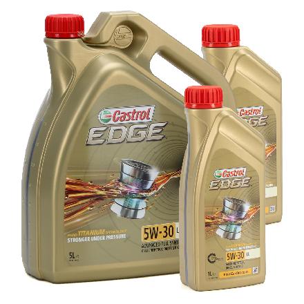 7L 7 Liter CASTROL EDGE Motoröl ÖL TITANIUM 5W30 LL ACEA C3 VW 504.00/507.00