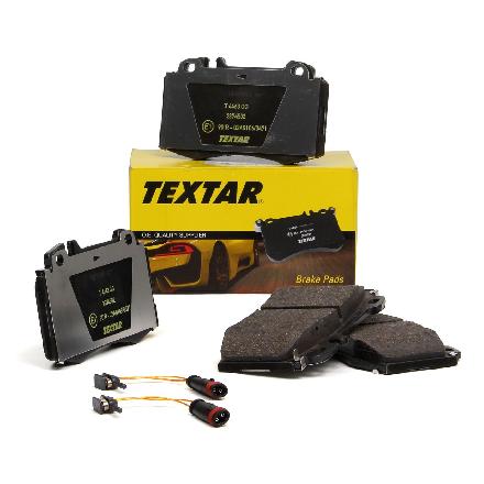 TEXTAR 2374502 Bremsbeläge + Wako MERCEDES W203 W211 C219 W220 R230 R171 vorne