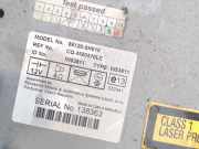 Radio 861200H010 Peugeot 107 Schrägheck 1.0 12V (384F(1KR)) 2006