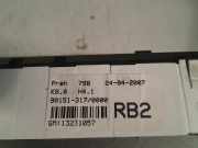 Heizung Bedienung 13231057RB2 Opel Zafira (M75) Großraumlimousine 1.8 16V Ecotec (Z18XER(Euro 4)) 2007