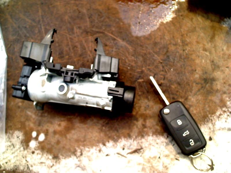 Zündschloss + Schlüssel 1K0905851 Volkswagen Up! (121) Schrägheck 1.0 12V 60 (CHYA) 2017 CHYA