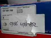 Bremsscheibe Set Vorne 0986478852 Audi A3 (8L1) Schrägheck 1.6 (AEH) 2000