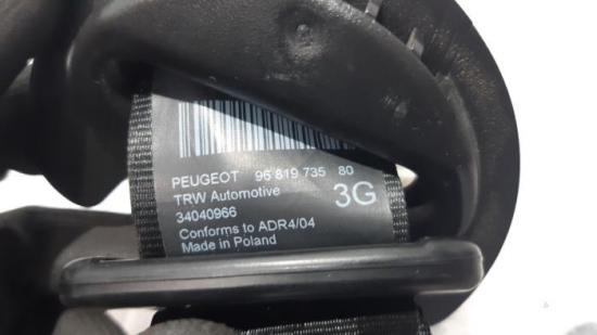 Sicherheitsgurt links hinten Peugeot 5008 I 8975SQ Bild Sicherheitsgurt links hinten Peugeot 5008 I 8975SQ