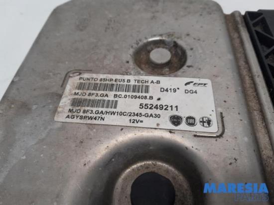 Steuergerät Motor Fiat Punto 199 MJD8F3GA Bild Steuergerät Motor Fiat Punto 199 MJD8F3GA