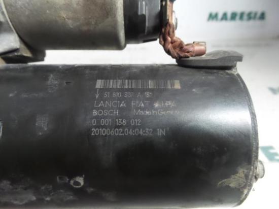 Anlasser Fiat Punto Evo 199 0001138012 Bild Anlasser Fiat Punto Evo 199 0001138012
