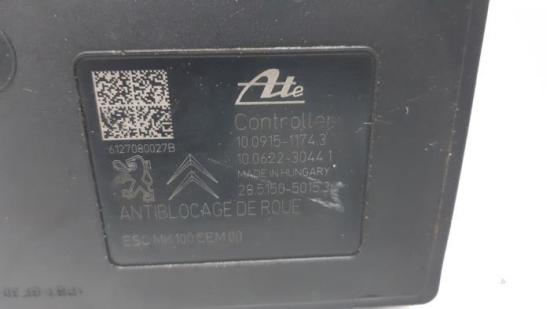 Bremsaggregat ABS Peugeot 208 I CA, CC 9802460980 Bild Bremsaggregat ABS Peugeot 208 I CA, CC 9802460980