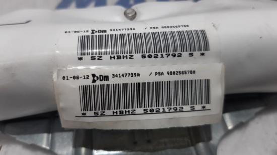 Airbag Dach links Citroen DS5 9802565780 Bild Airbag Dach links Citroen DS5 9802565780