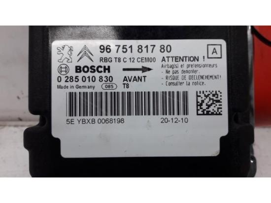 Steuergerät Airbag Peugeot 3008 I 9675181780 Bild Steuergerät Airbag Peugeot 3008 I 9675181780