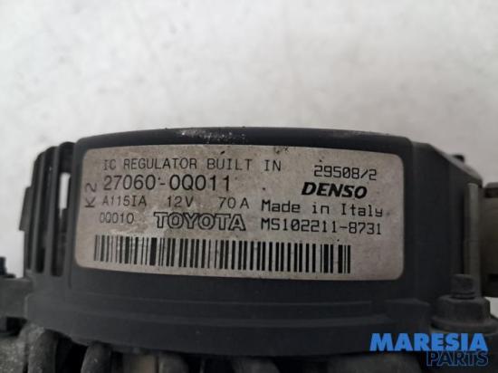 Lichtmaschine Peugeot 107 5705NN Bild Lichtmaschine Peugeot 107 5705NN