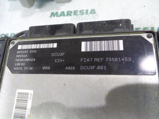 Steuergerät Motor Fiat Punto 188 73501453 Bild Steuergerät Motor Fiat Punto 188 73501453