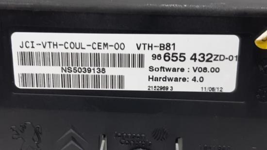 Headup-Display Citroen DS5 96655432ZD Bild Headup-Display Citroen DS5 96655432ZD