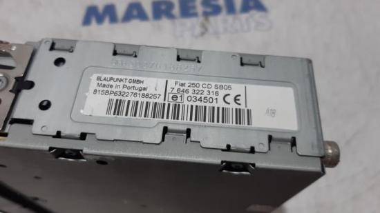 CD-Radio Fiat Ducato Kasten 250 7646322316 Bild CD-Radio Fiat Ducato Kasten 250 7646322316