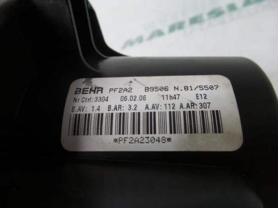 Gebläsemotor Peugeot 307 6441S6 Bild Gebläsemotor Peugeot 307 6441S6