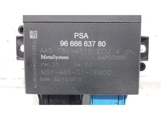 Steuergerät Einparkhilfe Peugeot 3008 I 9666663780 Bild Steuergerät Einparkhilfe Peugeot 3008 I 9666663780