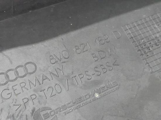 Schließplatte Audi A3 Sportback 8V 8V0821169D Bild Schließplatte Audi A3 Sportback 8V 8V0821169D