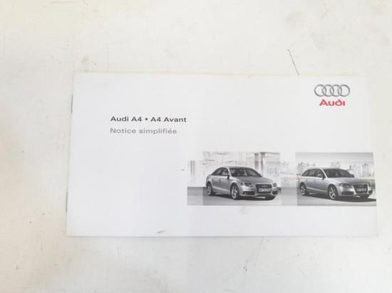 Bordbuch Audi A4 Avant 8K, B8 Bild Bordbuch Audi A4 Avant 8K, B8