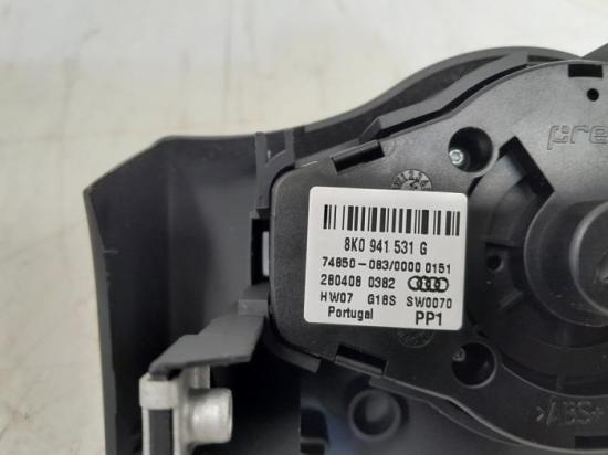 Schalter für Licht Audi A4 Avant 8K, B8 8K0941531 Bild Schalter für Licht Audi A4 Avant 8K, B8 8K0941531