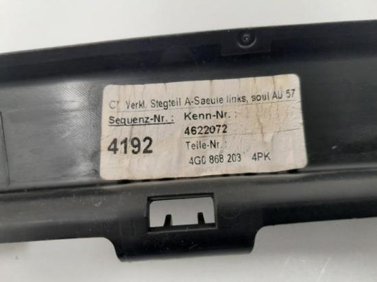 Schalttafeleinsatz Audi A6 Avant 4G, C7 4G0868203 Bild Schalttafeleinsatz Audi A6 Avant 4G, C7 4G0868203