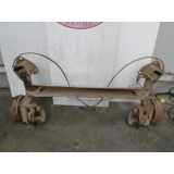 Hinterachse Komplett 555110548R Dacia Dokker (0S) Großraumlimousine 1.5 dCi 90 (K9K-612(K9K-C6)) 2014