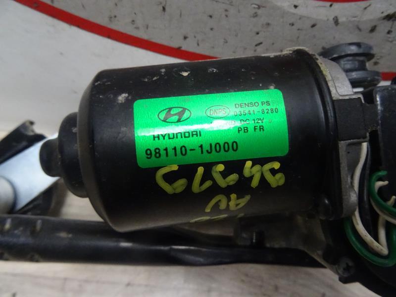 Scheibenwischermotor Vorne 981101J000 Hyundai i20 Schrägheck 1.2i 16V (G4LA)