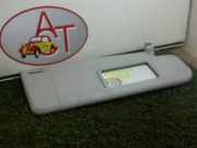 Sonnenblende RECHTS 6R0857552AL2F4 Volkswagen Polo V (6R) Schrägheck 1.6 TDI 16V 90 (CAYB) CAYB