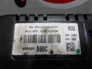 Tachoeinheit Kmh - 6R0920860C Volkswagen Polo V (6R) Schrägheck 1.2 12V (CGPB(Euro 5)) CGPB(Euro 5)