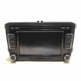 Radio ORIGINEEL 3C8057195FX Volkswagen Scirocco (137/13AD) Schrägheck 3-drs 2.0 TDI 16V (CBBB) 2012 CBBB