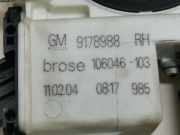 Fensterheber Rechts Vorne 0130822012 Opel Signum (F48) SchrÃ¤gheck 5-drs 2.2 DGI 16V (Z22YH) 2004-03